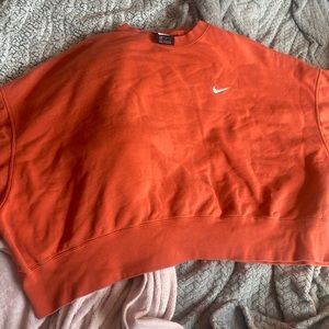 Orange Nike Sweatshirt
